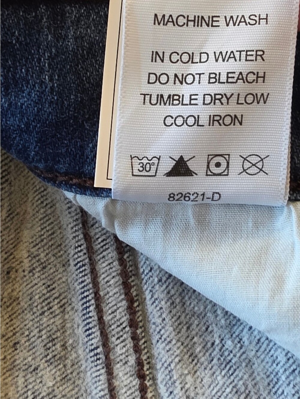 Judy Blue Thermal Bootcut Jeans 0/24 NWT Dark Wash Mid Rise 82621 - Picture 10 of 10